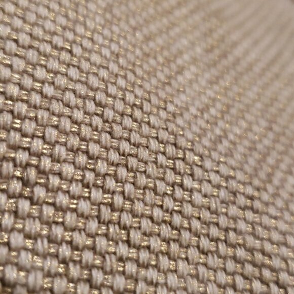 MICHAEL KORS BURLAP TWEED SHOPPER/TOTE ~ GOLD ACCENTS ~ NWOT - Picture 13 of 14